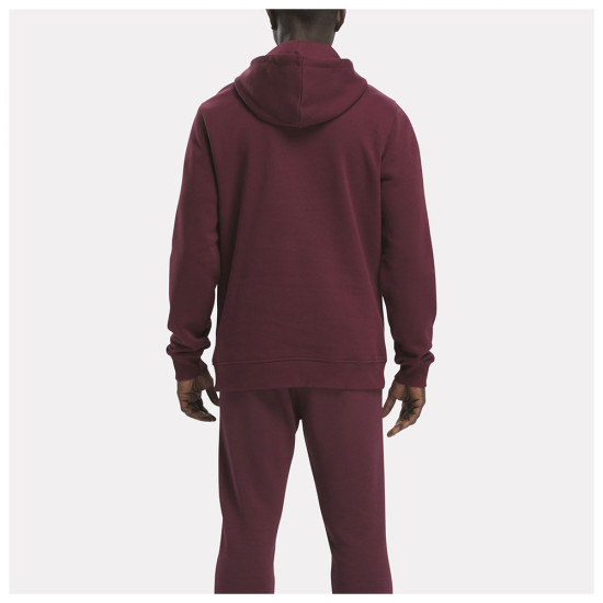 Reebok Ανδρικό φούτερ Identity Fleece Stacked Logo Pullover Hoodie Reebok Ανδρικό φούτερ Identity Fleece Stacked Logo Pullover Hoodie